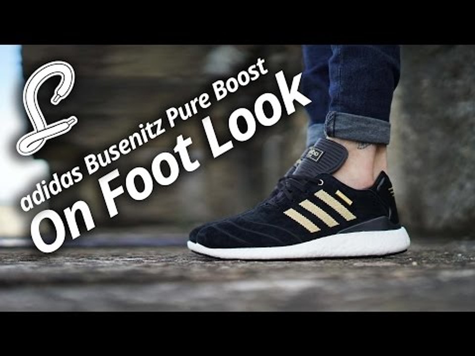 adidas Busenitz Pure Boost On Foot Video | The Sole Supplier - video  Dailymotion