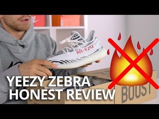 YEEZY BOOST 350 V2 ZEBRA BRUTALLY HONEST REVIEW & UNBOXING