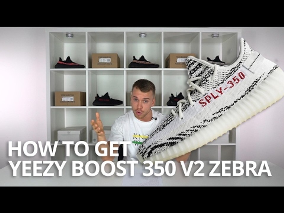 How To Get Yeezy Boost 350 V2 Zebra - Q&A, Tips, Stock Numbers, Times
