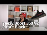 Yeezy Boost 350 V2 Pirate Black Unboxing & Review