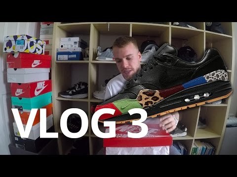 VLOG Unboxing Masters Air Max 1 & Flying A Plane?!