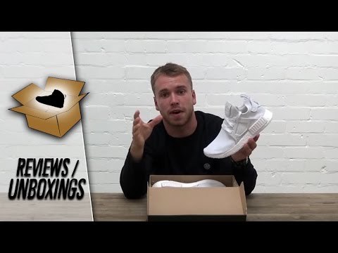 adidas NMD XR1 Triple White Unboxing | The Sole Supplier