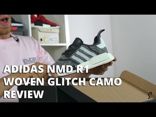 adidas NMD R1 Woven Glitch Camo Unboxing