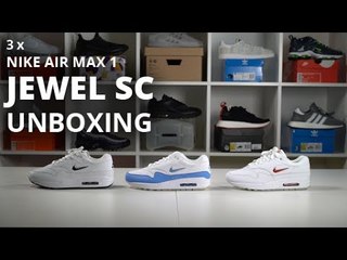 EARLY UNBOXING Air Max 1 Jewel SC University Blue