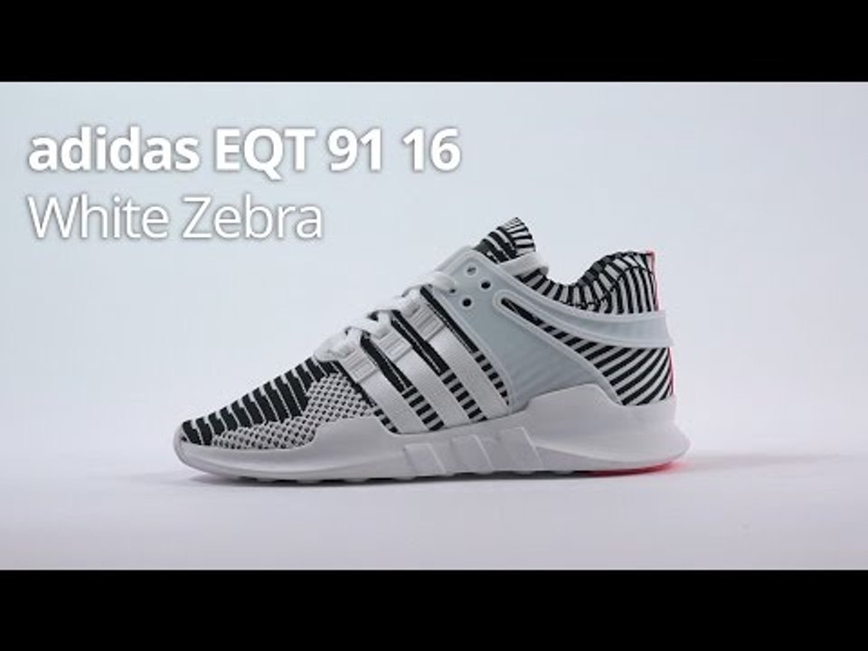 Tormento Vigilancia Pedicab adidas EQT ADV White Zebra 91/16 - Unboxing, Review & Sizing - video  Dailymotion