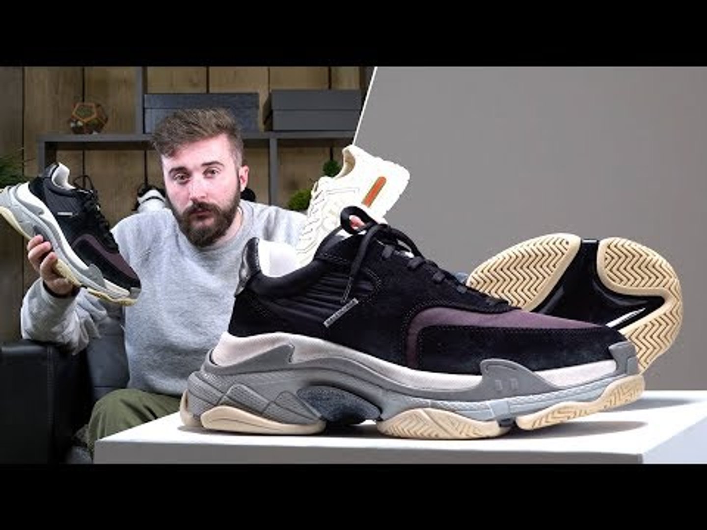 Unboxing The Top 4 Luxury Sneakers Available Now | BALENCIAGA TRIPLE S,  GUCCI, PRADA & RAF SIMONS - video Dailymotion