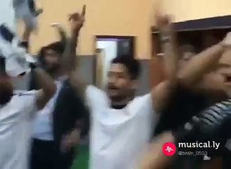 শেষ পর্যন্ত অপরাধী গান টা গাইলেন - Argentina Team || Winning celebration Argentina team