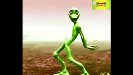 Alian dance | Dame tu cosita | Funny Just dance Song for Kids