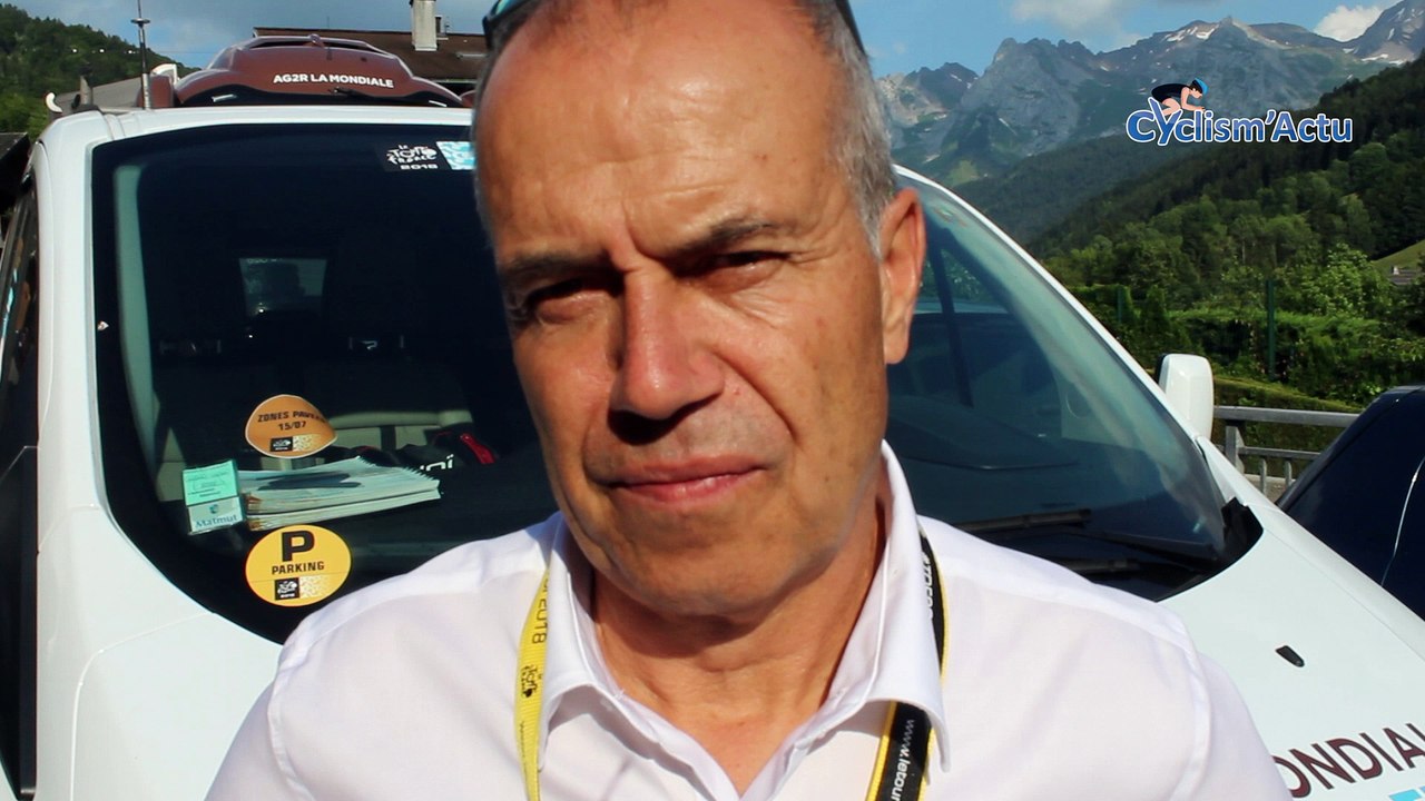 Tour de France 2018 - Vincent Lavenu : "Romain Bardet et Pierre Latour devant, c'est une bonne journée"