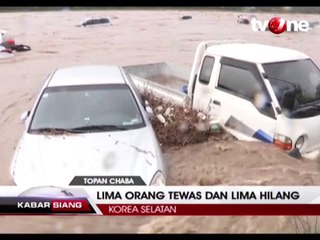 Topan Chaba Korea Selatan Terkuat Sejak Topan Maemi 2003