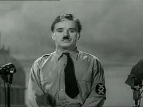 Charlie Chaplin - discours dans Le Dictateur - 1940 !