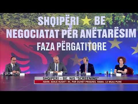 Konferenca e përbashkët, Hahn: Nuk ka kushte shtesë për integrimin - News, Lajme - Vizion Plus