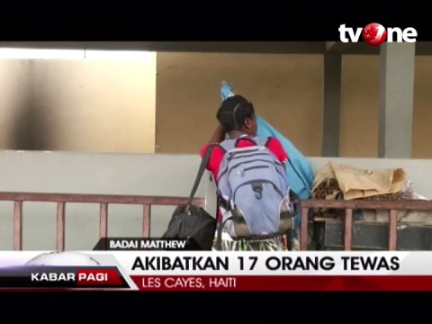 Badai Matthew di Haiti dan Kuba Tewaskan 17 Orang