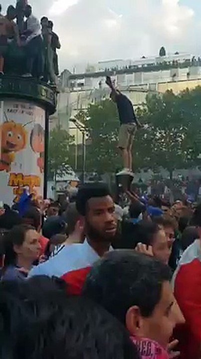 Quand ta joie surpasse ton raisonnement et que l'adrenaline est à son comble !