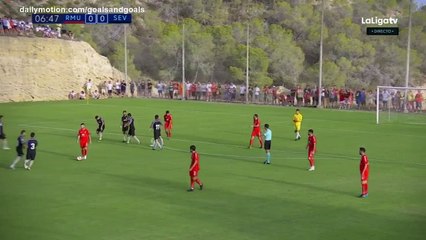 Wissam Ben Yedder Goal HD - Real Murcia 0 - 1 Sevilla - 17.07.2018 (Full Replay)