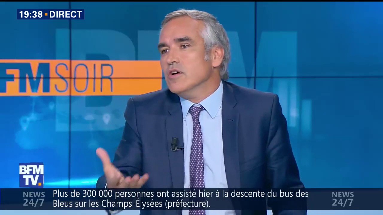 Passage-éclair des Bleus sur les Champs-Élysées; "Ça peut laisser des traces", pour Bruno Jeudy