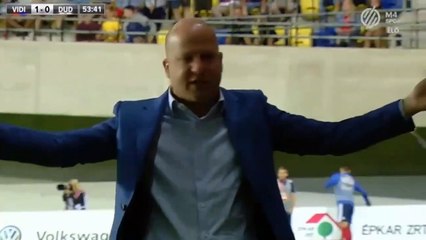 Clement Couturier Goal - Vidi FC vs F91 Dudelange 1-1 17/07/2018