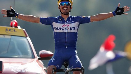 Tour de France: trionfo in solitaria per Alaphilippe