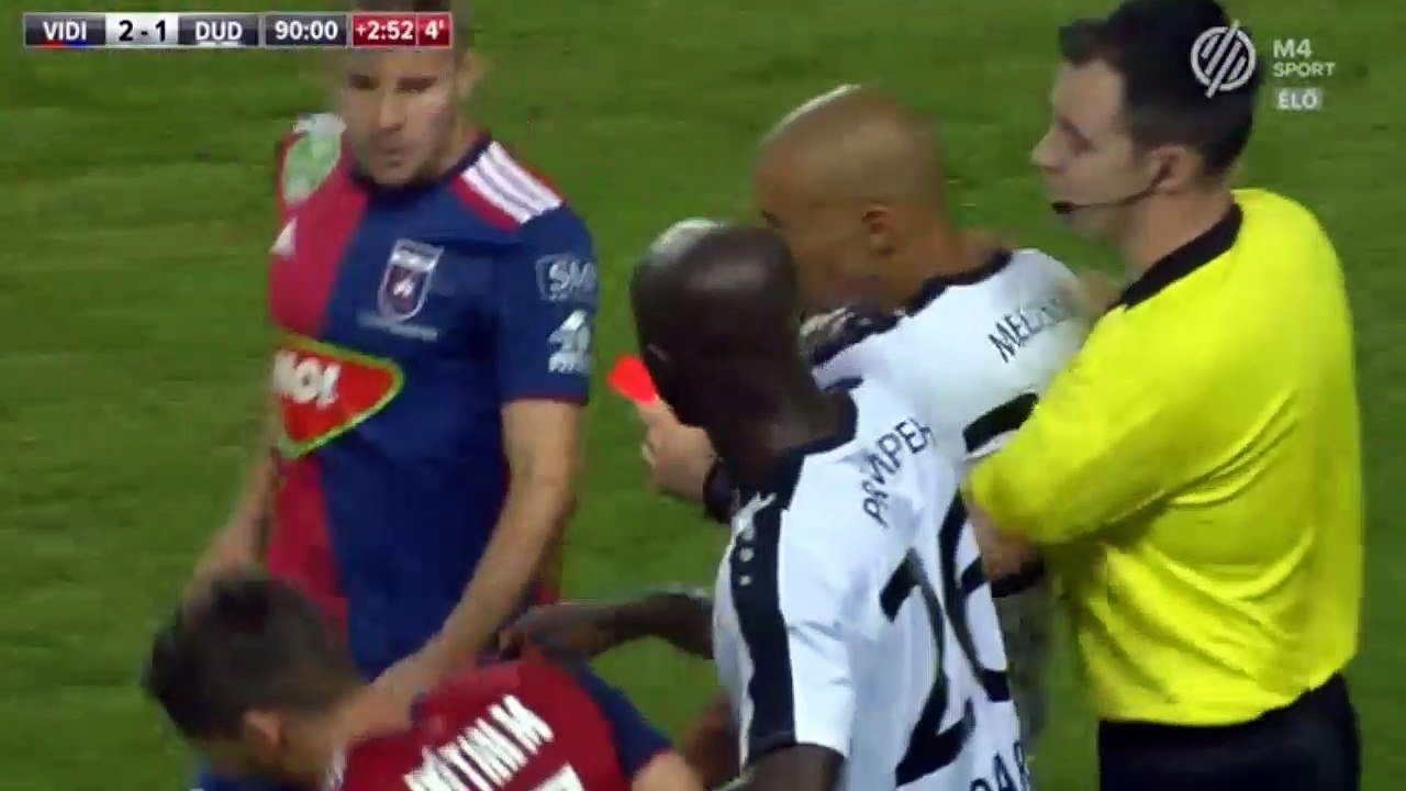 Bryan Melisse kung-fu kick (red card)