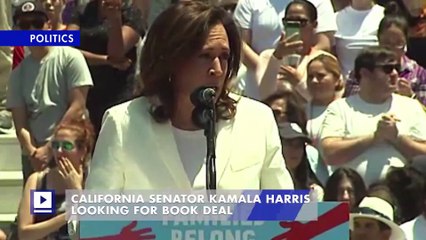 California Senator Kamala Harris Looking for Book Deal