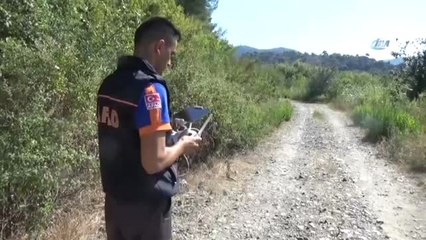 Muğla'da Kayıp Şahıs Drone ile Aranıyor