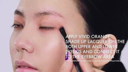 Lively Aura Orange Makeup - 라이블리 아우라 오렌지 메이크업