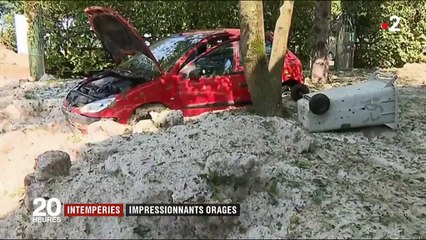 Intempéries : des orages impressionnants