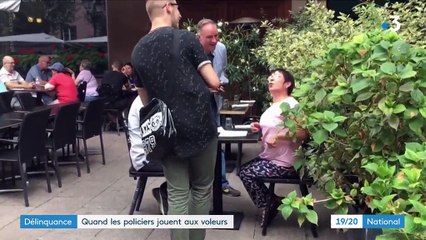 Délinquance : quand les policiers jouent aux voleurs