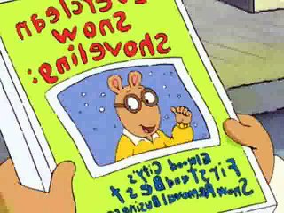 Arthur 8x03 - Arthur's Snow Biz; Bugged