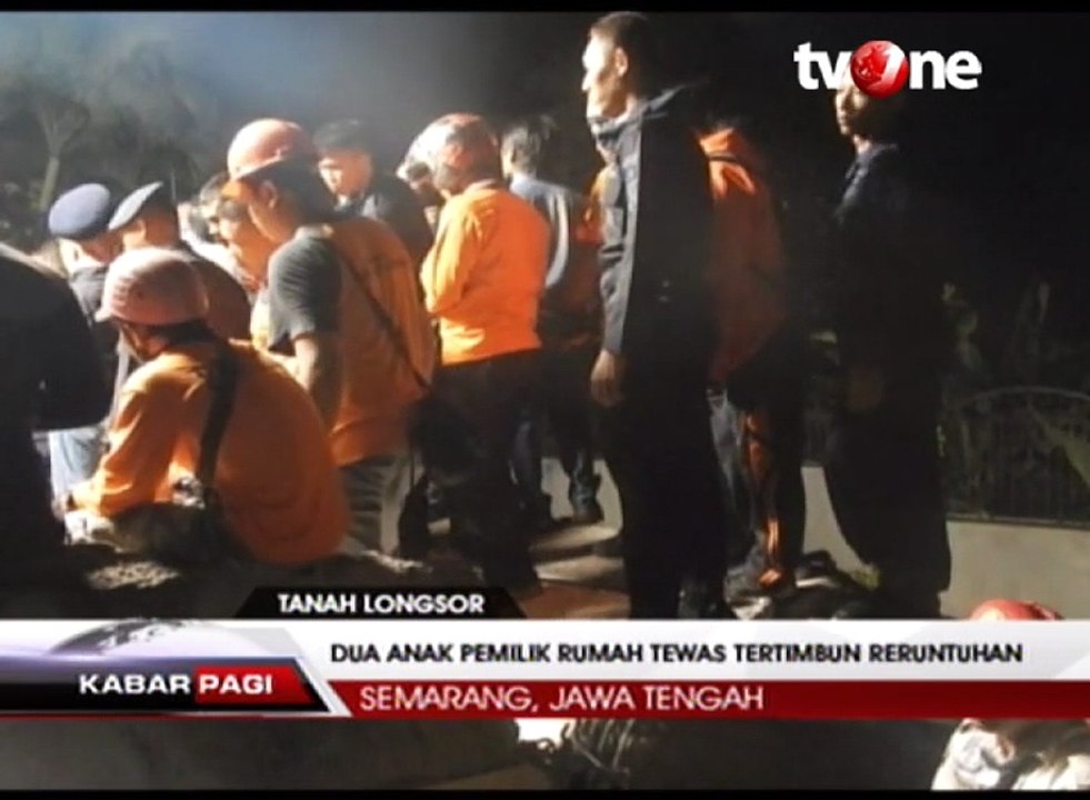 Tebing Longsor Timpa Rumah Mewah, 2 Orang Tewas Tertimbun
