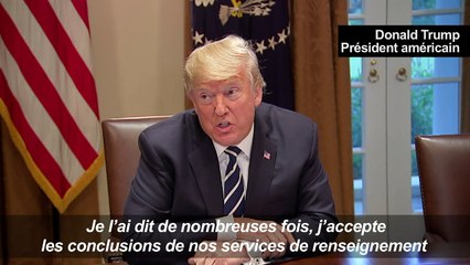 Trump dit que sa langue a fourché face à Poutine