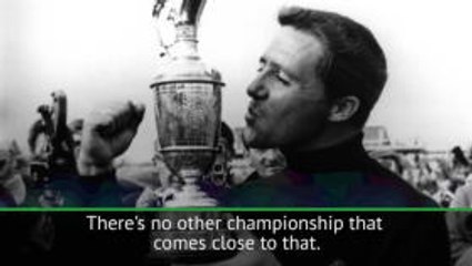 No other major comes close to The Open - Player