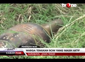 Bom Mortir Aktif Ditemukan di Manyar Kartika Surabaya