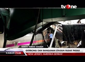 Kereta Tabrak Stasiun Hoboken, Satu Tewas dan Ratusan Luka