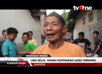 Si Jago Merah Hanguskan 15 Rumah di Cilandak