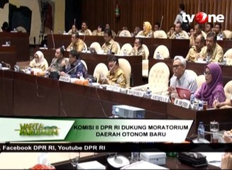 Komisi II DPR RI Dukung Moratorium Daerah Otonom Baru