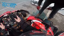 Epic fail: Go-kart driver crashes at full speed into tire barrier