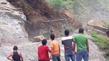 Massive landslides caught on camera