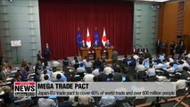 Japan, EU signs trade pact that will eliminate nearly all tariffs on traded goods