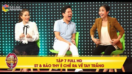 Giọng ải giọng ai - tập 7 full hd- Bảo Thy và ST -đứng hình- khi song ca cùng thí sinh