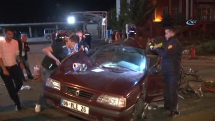 Başkent'te Trafik Kazası: 1 Ölü, 4 Yaralı