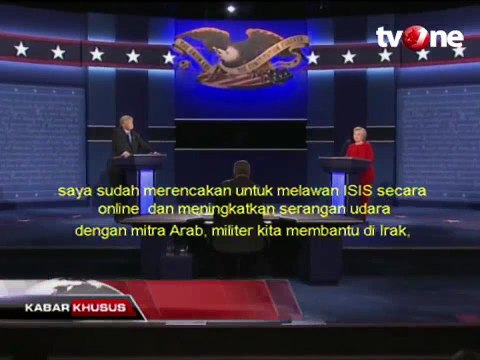 Debat Capres AS, Hillary Clinton Vs Donald Trump (Bagian 4)
