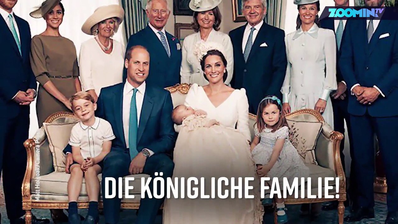 Royale Familie: Palast veröffentlicht Taufbilder von Prinz Louis