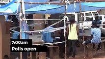 Sierra Leoneans voted today in a presidential run-off election. We were out and about in Freetown.  Here's what our camera lenses captured. Please watch and tel