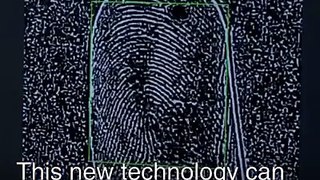 People can recreate your finger prints