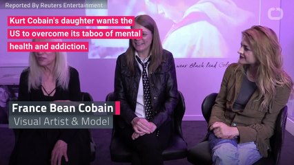 Kurt Cobain's Daughter Fights US's Mental Health Taboo
