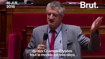Pour Jean Lassalle, les Bleus ont été accaparés par Emmanuel Macron à l’Élysée