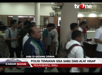 Polisi Temukan Sabu di Gedung DPRD Riau