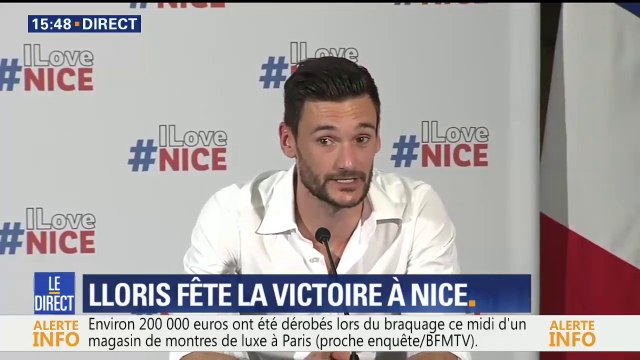 Lloris à Nice: Je ferai la tournée des bars mais discrètement et à l’improviste