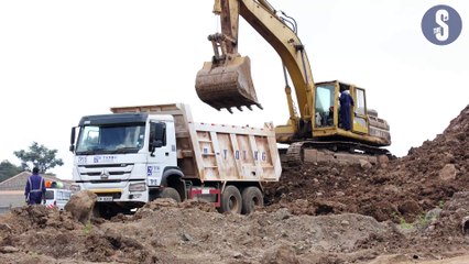 Kibera and the road that divides residents